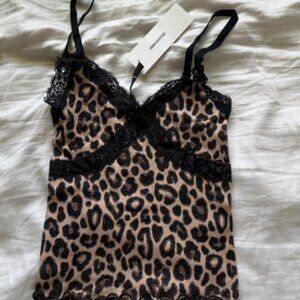 cheetah print tank top